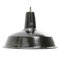 Vintage Belgian Industrial Brown Enamel Pendant Light from Reluma, Image 1