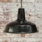 Vintage Belgian Industrial Brown Enamel Pendant Light from Reluma 5