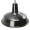 Vintage Belgian Industrial Brown Enamel Pendant Light from Reluma 3