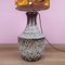 Lámpara de pie Fat Lava Mid-Century de cerámica de Hustadt Leuchten, años 60, Imagen 6