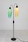 Iron Floor Lamp with Colorful Shades, 1970s, Image 2