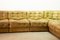 Olive Green Patched Leather DS11 Modular Sofa from de Sede, Switzerland, 1970s, Set of 6 7