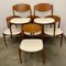 Dining Chairs by Leonardo Fiori for Isa Bergamo, Set of 6, Image 11