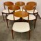 Dining Chairs by Leonardo Fiori for Isa Bergamo, Set of 6, Image 1