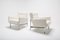 Model 55 Parallel Bar Armchairs attributed to Florence Knoll Bassett for Knoll Inc. / Knoll International, 1960s, Set of 2 1