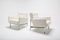 Set of Model 55 Parallel Bar Armchairs attributed to Florence Knoll Bassett for Knoll Inc. / Knoll International, 1960s 1