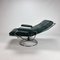 Italian Postmodern Leather Lounge Chair, 1980s, Image 4