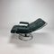 Italian Postmodern Leather Lounge Chair, 1980s, Image 2