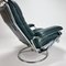 Italian Postmodern Leather Lounge Chair, 1980s, Image 3