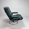 Italian Postmodern Leather Lounge Chair, 1980s 5