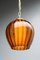Lámpara de araña de cristal de Murano y latón de Seguso, años 50, Imagen 6