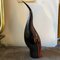 Modernist Red and Black Murano Glass Penguin by Seguso, 1970s 4