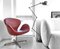 Sedia modello 3320 Swan Mid-Century di Arne Jacobsen per Fritz Hansen, 1998, Immagine 8