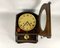 Vintage Chime Wall Clock in Wood from Mauthe, Germany, Image 3