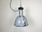 Bauhaus Industrial Grey Enamel Pendant Lamp, 1950s, Image 1