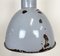 Bauhaus Industrial Grey Enamel Pendant Lamp, 1950s, Image 5