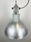 Lámpara colgante industrial grande de aluminio de Elektrosvit, años 60, Imagen 9