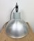 Lámpara colgante industrial grande de aluminio de Elektrosvit, años 60, Imagen 15