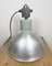Lámpara colgante industrial grande de aluminio de Elektrosvit, años 60, Imagen 12