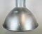Lámpara colgante industrial grande de aluminio de Elektrosvit, años 60, Imagen 5