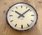 Industrial Brown Factory Wall Clock from IBM, 1950s, Image 8