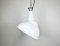 Industrial White Enamel Pendant Lamp, 1960s, Image 2