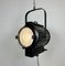 Schwarze Vintage Spotlight Deckenlampe für Theater, 1960er 14
