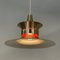 Danish Hanging Lamp by Bent Nordsted for Lyskaer Lighting, 1970s, Image 5