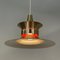 Lampada di Bent Nordsted per Lyskaer Lighting, Danimarca, anni '70, Immagine 5