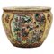 Chinese Porcelain Planter with Oriental Decorations, China, 1960s, Image 1