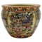 Chinese Porcelain Planter with Oriental Decorations, China, 1960s 1