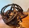 Vintage Steel Sculpture Lamp, Image 9