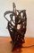 Vintage Steel Sculpture Lamp, Image 3