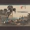Hiroshige Utagawa, Estaciones de Tokaido, década de 1800, Grabados en madera, enmarcado, Juego de 12, Imagen 5