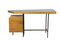 Desk in Oak & Metal by Georges Frydman, 1950s 2