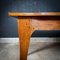 Art Deco Oak Amsterdam School Dining Table, 1930s 7