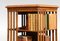 Libreria girevole grande in quercia, fine XIX secolo, Immagine 5