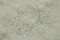 Large Vintage Beige Overdyed Area Rug 5