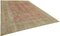 Large Vintage Beige Overdyed Area Rug, Image 2