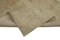 Large Vintage Beige Overdyed Area Rug, Image 6