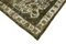 Large Vintage Beige Overdyed Area Rug, Image 4