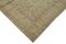 Large Vintage Beige Overdyed Area Rug, Image 4