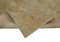 Large Vintage Beige Overdyed Area Rug, Image 6