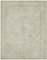 Large Vintage Beige Overdyed Area Rug 1