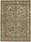 Large Beige Overdyed Area Rug, Image 1