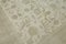 Large Vintage Beige Overdyed Area Rug, Image 9