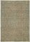 Large Vintage Beige Overdyed Area Rug, Image 1