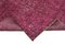 Large Pink Overdyed Area Rug, Image 6