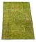 Vintage Green Overdyed Rug, Image 1