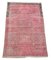 Vintage Pink Overdyed Rug 1